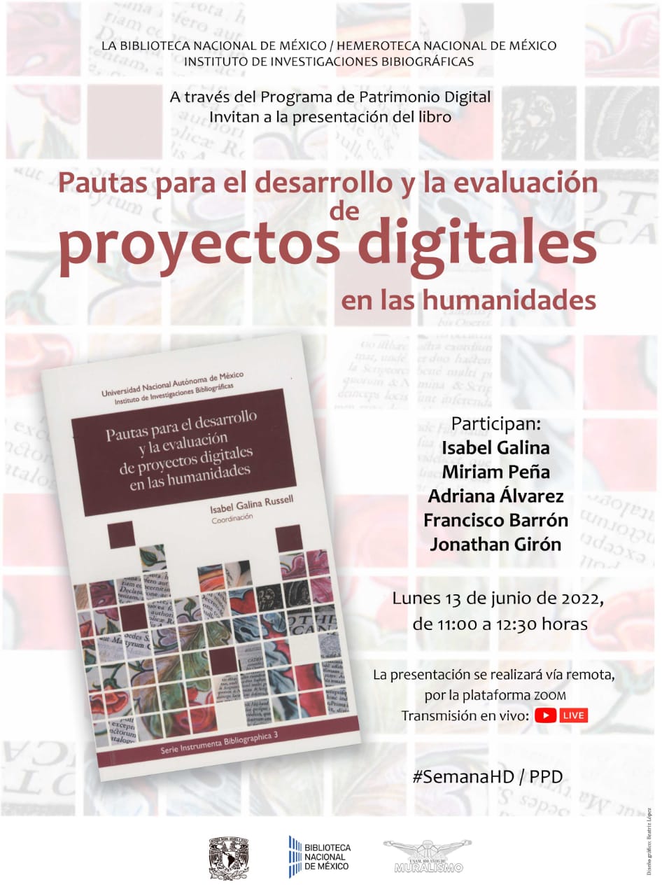 Pautas para el desarrollo y la evaluación de proyectos digitales en las humanidades