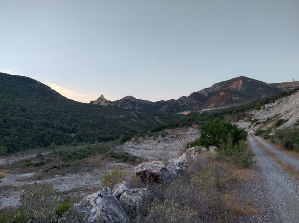 Sunset fit for a miner 