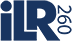 ILR260 logo in NU blue