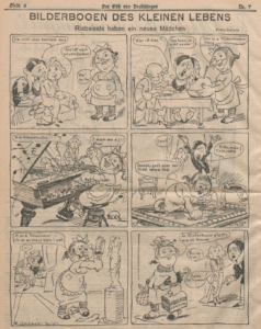 "The Riebeisels have a New Girl." Der Götz von Berlichingen 1923/11/23, p. 4.