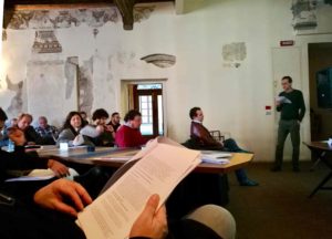 Guido Bonino speaking at the 2017 DR2 Conference