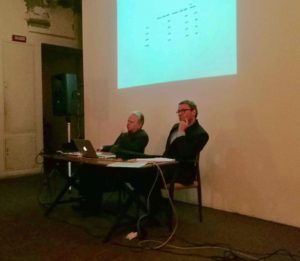 Peter de Bolla and John Regan at the 2017 DR2 Conference