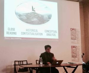 Arianna Betti at the 2017 DR2 Conference