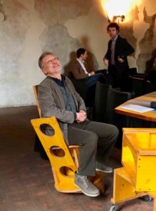 EP gazing meditatevely at the Pingone Palace ceiling during the 2017 DR2 Conference