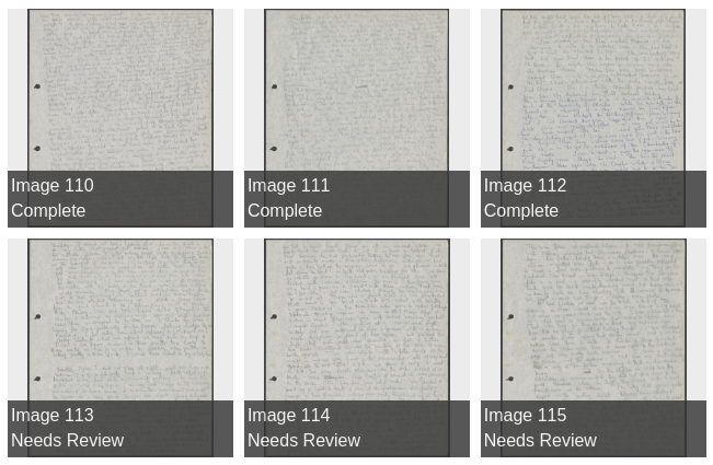 Screen shot from the LAC item outline