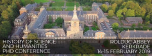 Banner for the History of Science PhD Conference