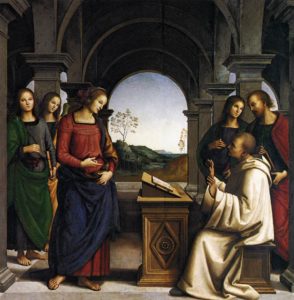BPerugino Apparizione bernardo