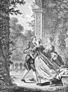 Engraving by Jean Michel Moreau (1741-1814)