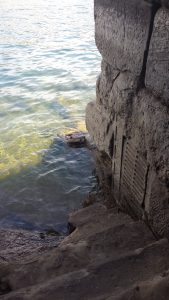 Fig. 1: Detail Photo of the Nilometer by Stefanie Schmidt