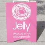 Sign: Jelly Modern Doughnuts