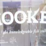 Sign: Hooked Fish Shop