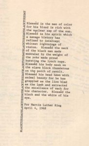 Black Tuesday poem by May Swenson