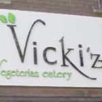 Sign: Vicki'z Vegetarian Eatery