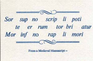 medieval curse against stealing books