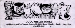 Bookmarker - Doug Miller Books - characters from children's books