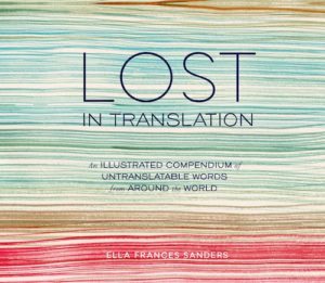 cover ella frances sanders - lost in translation