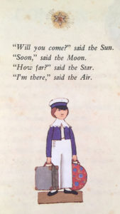 verse from A visit to William Blake's Inn by Nancy Willard - illustration by Alice and Martin Provensen