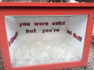 Erika james installation grace street toronto - fluff box