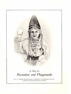 frontispiece - A Plea for Recreation and Playgrounds