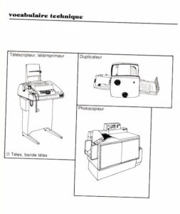 office machines from the paper era