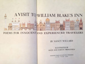 Title page - A Visit to William Blake's Inn - illustrated by Alice and Maretin Provensen - poems by Nancy Willard