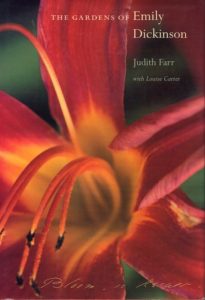 cover - judith farr - the gardens of emily dickinson