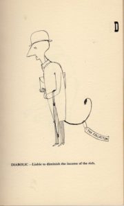 Letter D from The Good Citizen's Alphabet by Bertrand Russell