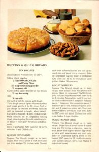 Monarch Cake and Pastry Flour - The Soft Way to your Husband's Heart - recipes from Tea Biscuit basic dough