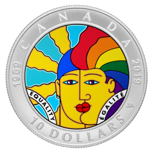 joe average design - equality 10 dollar coin - canada