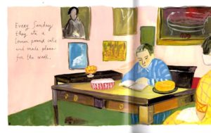 Maira Kalman's Stein and Toklas & Lemon Pound Cake