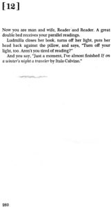 italo calvino - ending of If on a winter's night a traveller
