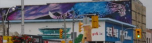 Street art - 677 Bloor street west - toronto - jose gabriel (Kismet)