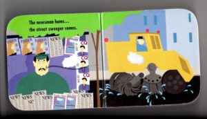 Little City Book by Annie Ingle illustrated by Edward Miller c. 1994 ISBN 0-679-85290-5 Back cover