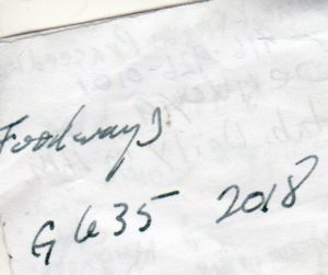 Foodways G635 2018 -- a scrap