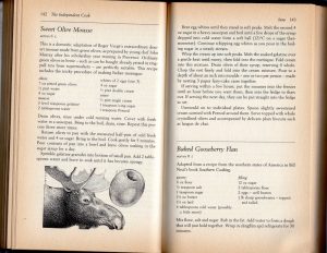 Moose and Olive picture by Michale Daley accompanying Olive Mousse recipe from Jeremy Round The Independent Cook