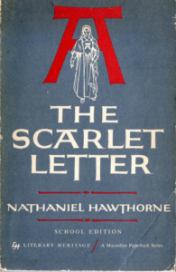 Cover of 1961 Macmillan School Edition of The Scarlet Letter