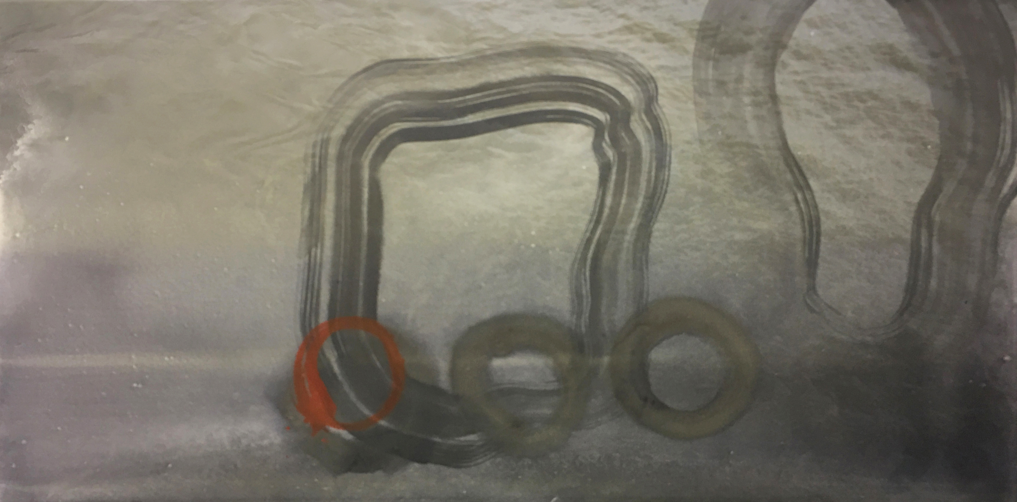 Giclee print and acrylic on canvas 127cm x 63.5cm