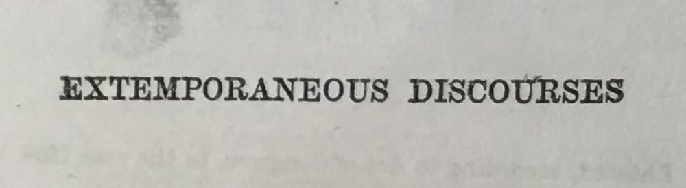 Improvisational Literatures in the (Long) 19th Century – U.S. and Transnational