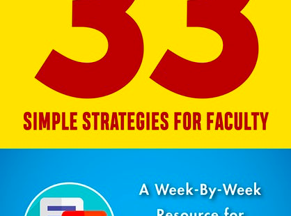 33 Simple Strategies for Faculty by Lisa M. Nunn
