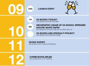An image showing the dates for the autumn bOokmArk events