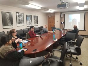 Qiana Whitted joins MSU graduate students for a conversation about comics and pedagogy. 