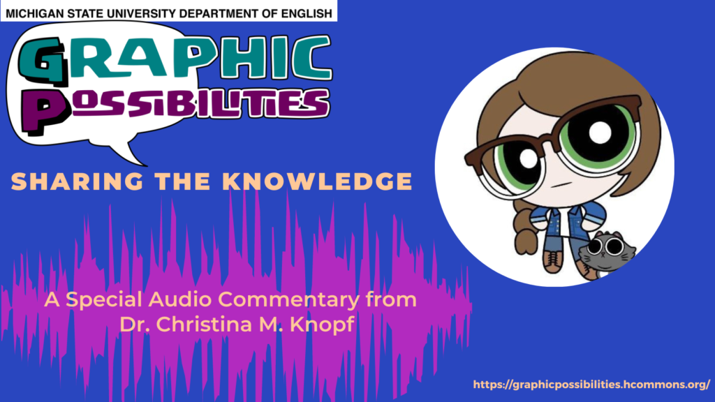 A Special Audio Commentary from Christina Knopf