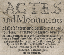 John Foxe’s The Acts and Monuments Online
