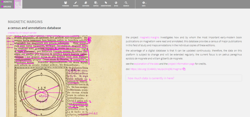 Magnetic Margins homepage