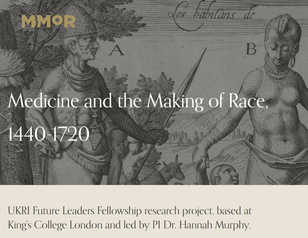 Screenshot of homepage