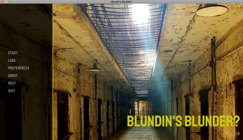 Title card for the game