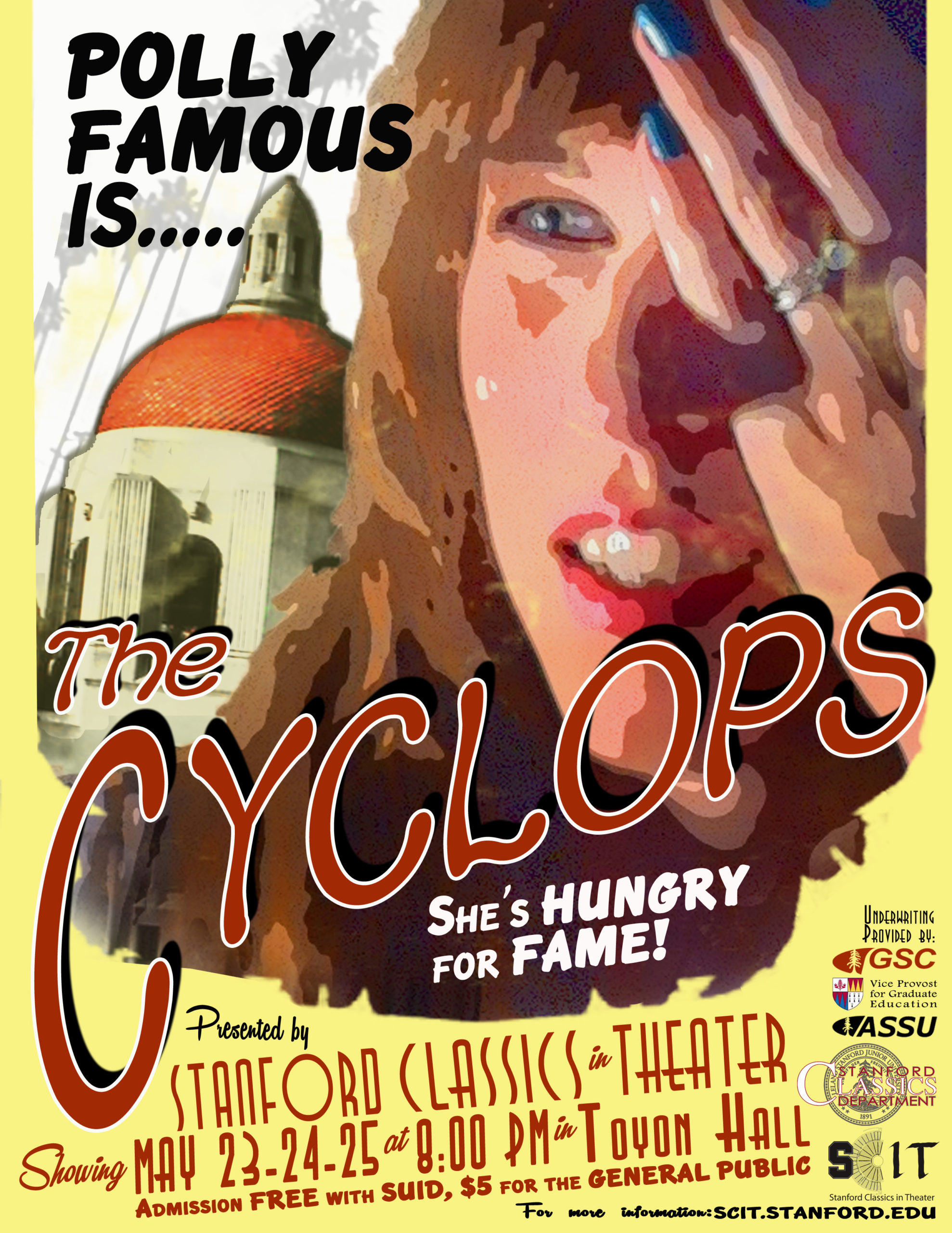  Poster for a Stanford play