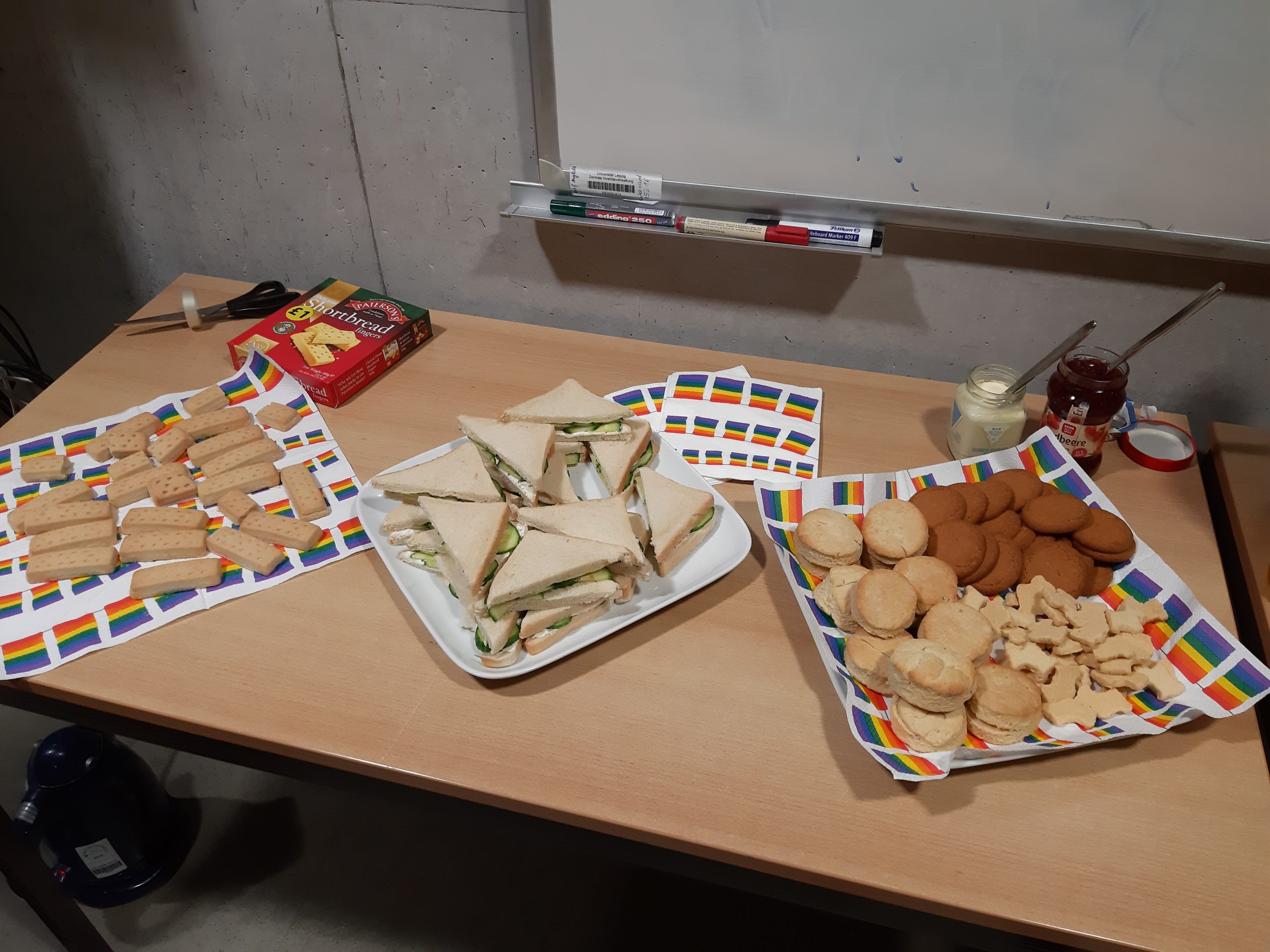 Screening The Crown Verpflegung