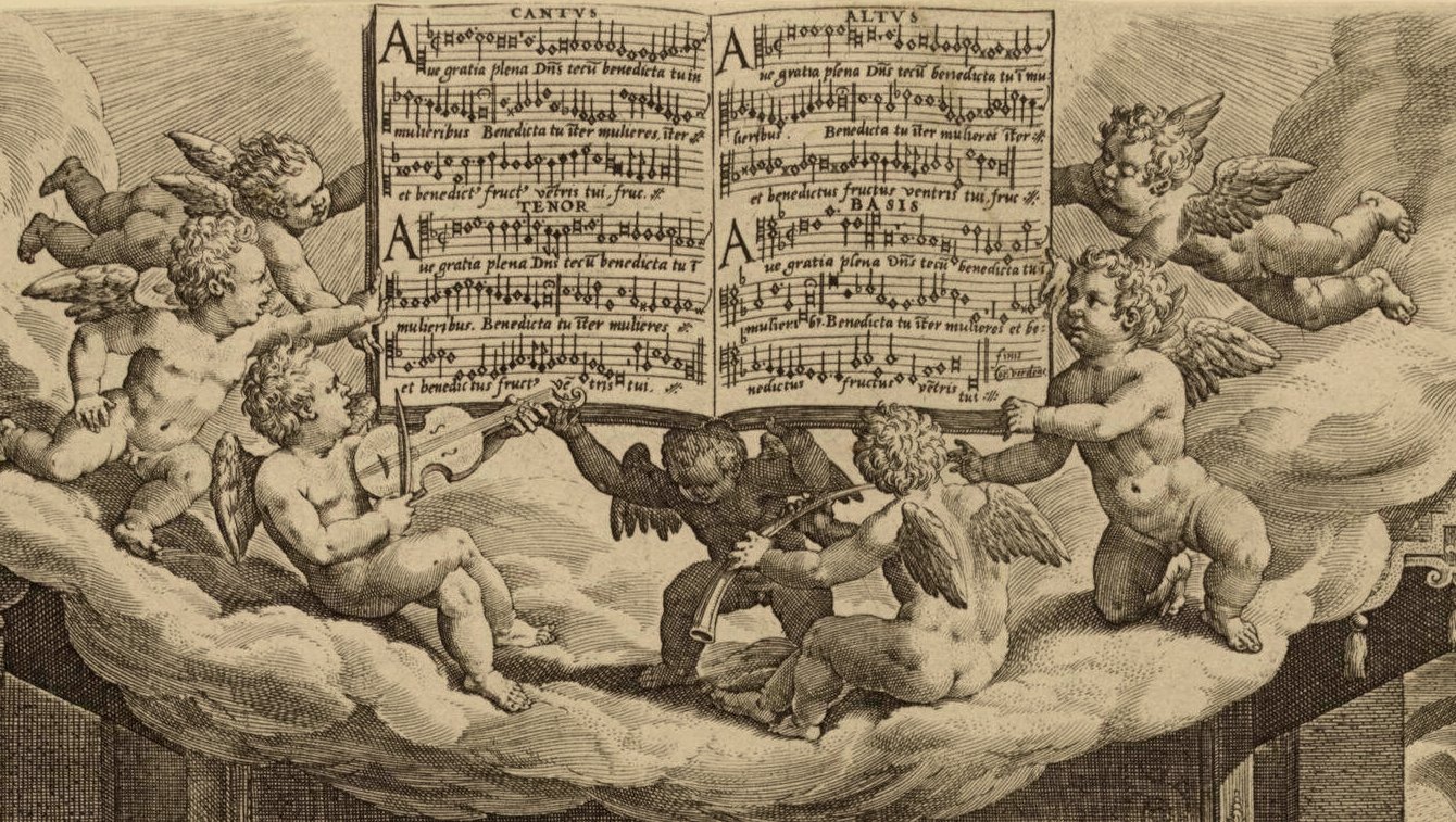 The motet Ave gratia plena by Cornelis Verdonck