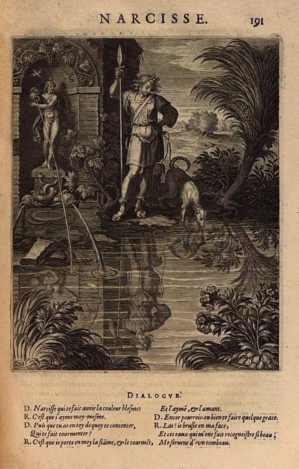 Fig. 10 ‘Narcisse’ as illustrated in Philostratus, Fig. 10 ‘Narcisse’ as illustrated in Philostratus,